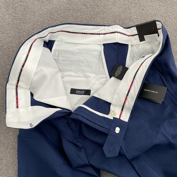 Gianni Feraud Linen Suit Pants. 36W/32L - Picture 10 of 11